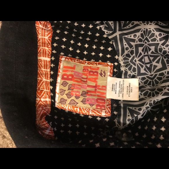 Billabong Pea Coat - Picture 2 of 5